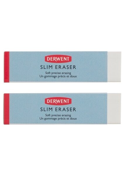 : Slim Eraser : İnce Silgi : 2'li modelleri