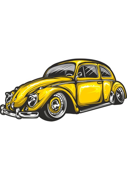 Vosvos Volkswagen Tosba Sticker 00657
