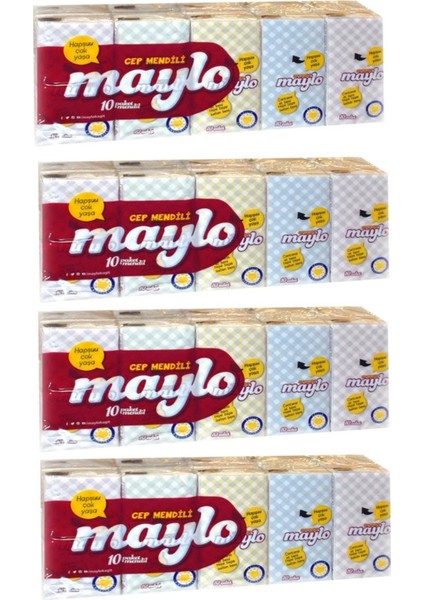 Cep Mendili 10'lu Paket x 4'lü