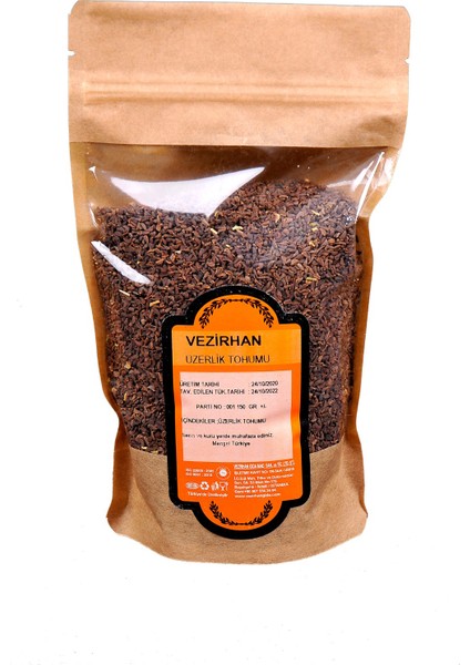 Organik Üzerlik Tohumu 150 Gr.