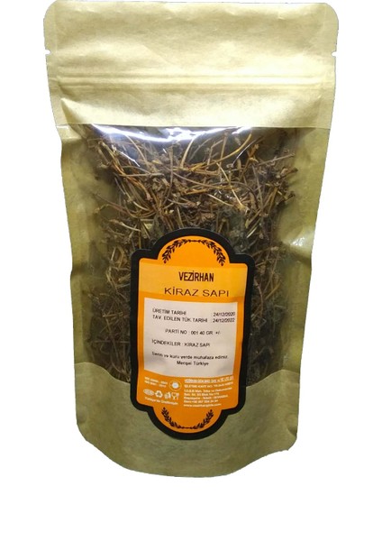 Organik Kiraz Sapı 40 Gr.
