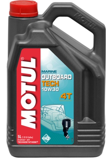 Outboard Tech 4t 10W30 5 lt