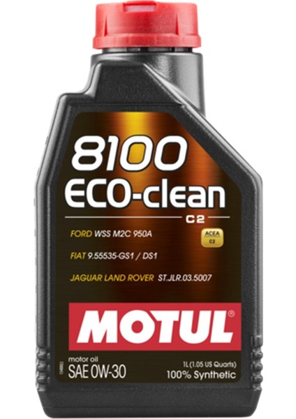 8100 Eco-Clean 0W30 1 lt