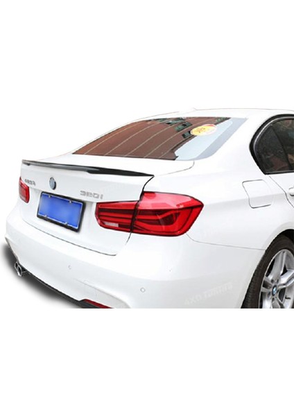 Bmw F30 M Performans ( 2012-2018 ) Abs Plastik Spoyler Bagaj Üstü Parlak Siyah Boyalı Spoiler