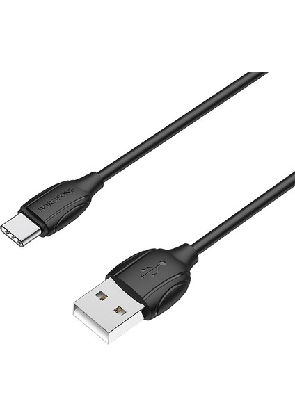 BX19 Type-C USB 3A Şarj ve Data Kablosu