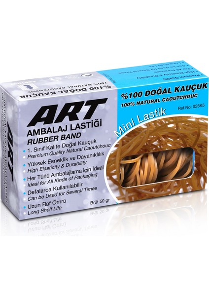 Standart Ambalaj Lastiği 80/51 mm 50 Gram Kutu
