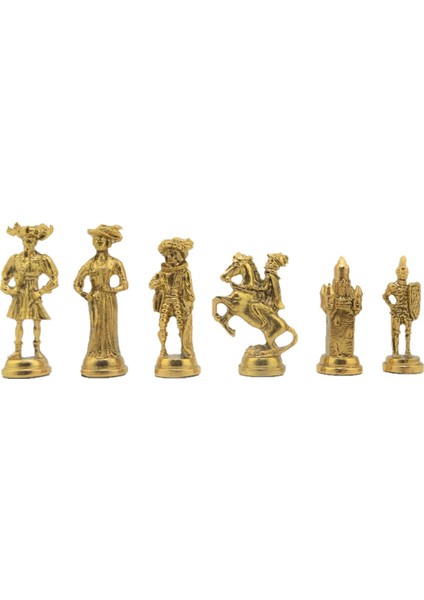 Gifthome, Metal Satranç Takımı / Seti; Battal,ispanyol,parlak, Kat.mermer Desenli Satranç Tahtası indirimleri
