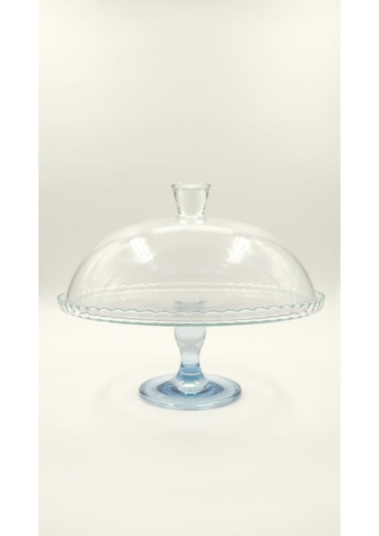 95200 Ayaklı Patısserie - Kek Kurabiye Fanusu Turkuz Ayaklı fiyatları