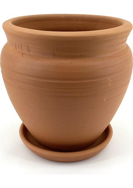 Naturel Toprak Saksı 13X12-Topan