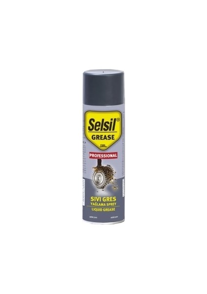 Sıvı Gres Sprey 500ML Zincir Yağlama Spreyi - Selsil