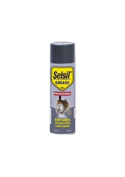 Sıvı Gres Sprey 500ML Zincir Yağlama Spreyi - Selsil