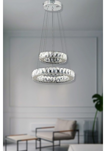 Lunalighting Modern Luxury Kristal LED Avize