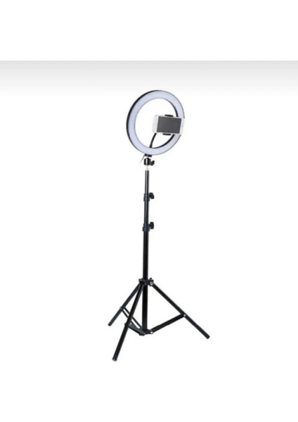 Youtuber Kuaför Makyaj Çekim Ring Fill Light Işık 2 M Stand