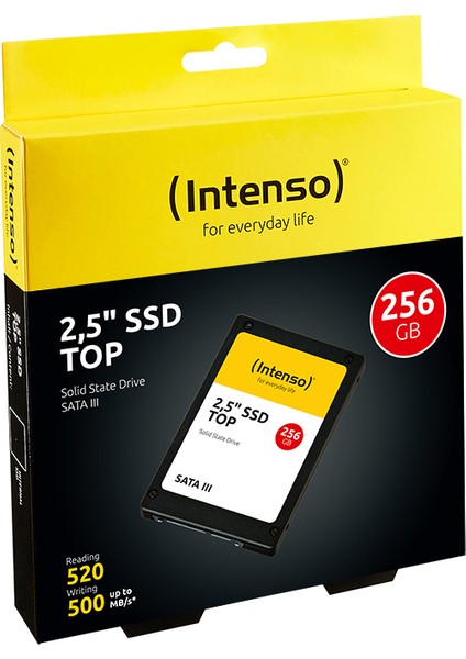 Top 256GB 520MB-500MB Sata3 SSD