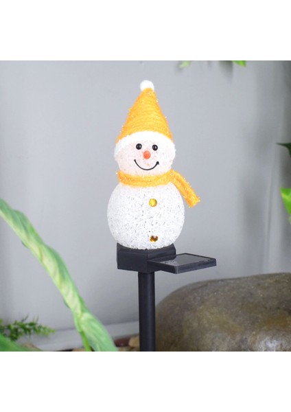 Güneş Noel Kardan Adam Zemin Takılı Lamba Açık Bahçe Sarı (Yurt Dışından) fiyatları