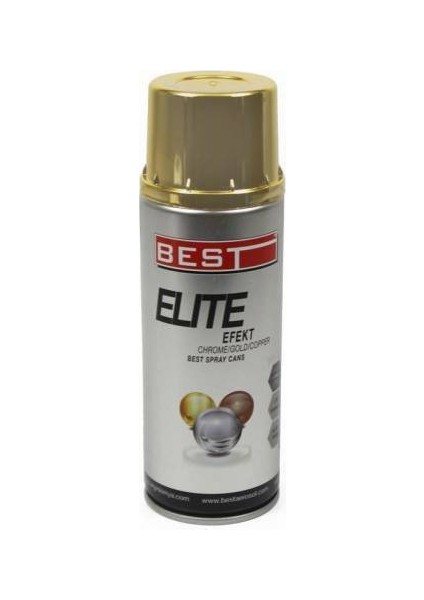 Elite Efekt Sprey Boya Parlak Kaplama Altın 400 ml