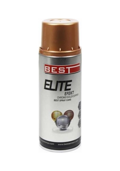 Elite Efekt Sprey Boya Parlak Kaplama Bakır 400 ml
