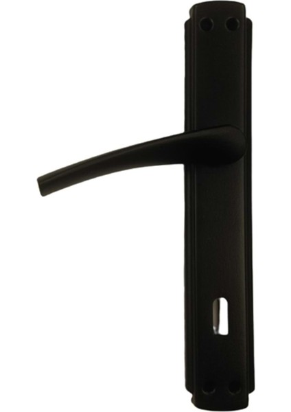 Bravo Aynalı Siyah Oda Kapı Kolu HR1895 fiyatları