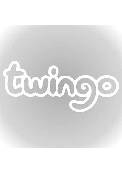 Twingo Sticker Oto Sticker