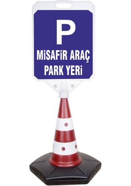 Misafir Araç Park Yeri Uyarı ve Yönlendirme Dubası
