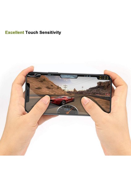 Apple iPhone 12 Mini Tam Kaplayan Fiber Nano Ekran Koruyucu Cam