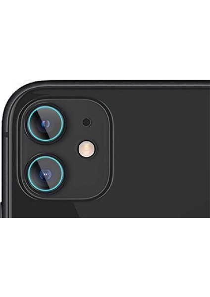 Apple iPhone 12 Mini Kamera Lens Full Koruma Temperli Cam Şeffaf