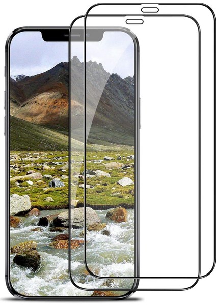 Apple iPhone 12 Pro Max Tam Kaplayan Fiber Nano Ekran Koruyucu Cam