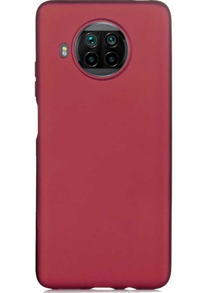Xiaomi Mi 10T Lite Kılıf Klasik Mat Renkli Yumuşak Premier Silikon Koyu Mor