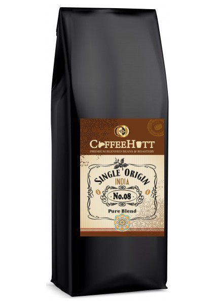 Coffeehutt Single Origin Hindistan Çekirdek Kahve
