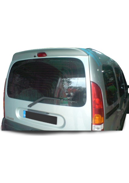 Renault Kangoo 1 Modellere Uyumlu 2003-2008 Spoyler Parlak Gümüş Gri Spoiler Fiber Glass fırsatları