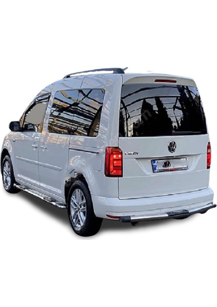 Volkswagen Caddy 2015-2020 Modellere Uyumlu Spoyler Parlak Beyaz Boyalı Spoiler Fiber Glass fiyatları