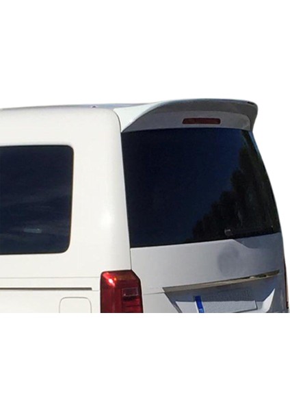 Volkswagen Caddy 2015-2020 Modellere Uyumlu Spoyler Parlak Beyaz Boyalı Spoiler Fiber Glass modelleri