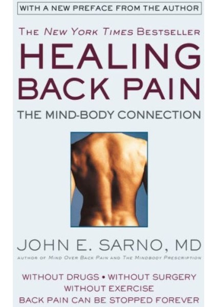 Healing Back Pain - John E. Sarno