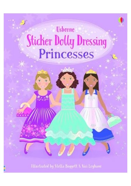 Sticker Dolly Dressing Princesses - Fiona Watt