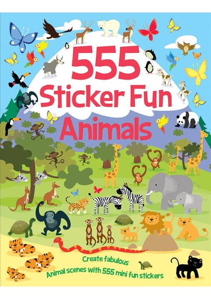 555 Sticker Fun Animals - Susan Mayes
