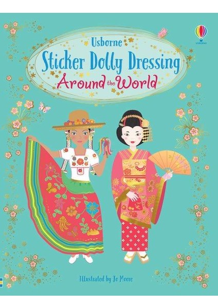 Sticker Dolly Dressing Around The World - Emily Bone