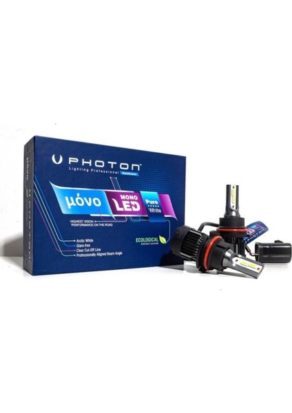 Mono LED Xenon Hb4 9006 Fanlı