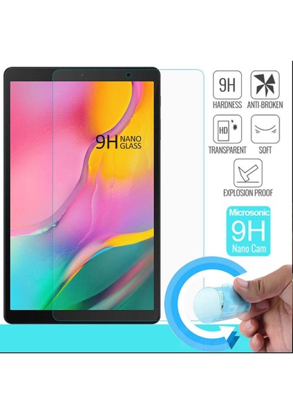 Apple iPad Mini 4 7.9 inç Köşe Korumalı Anti Şok Şeffaf Tablet Kılıfı + Nano Glass Ekran Koruyucu Şeffaf fırsatları