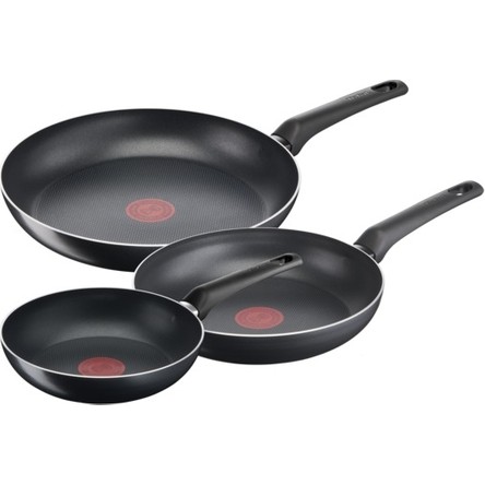 Tefal Titanyum 1X SimpleCook 20/24/28 Cm Difüzyon Tabanlı 3'lü Tava Seti - 2100119732
