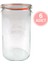 1590 ml Silindir Cam Saklama Kavanozu 6 Adet 2