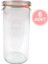 1040 ml Silindir Cam Saklama Kavanozu 6 Adet 2