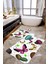 3 Boyutlu Kelebek ve Taşlı 2'li Banyo Paspas Takımı MKTPP-2011 60 x 100 cm 50 x 60 cm 1