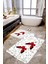 3 Boyutlu Kelebek ve Taşlı 2'li Banyo Paspas Takımı MKTPP-2034 60 x 100 cm 50 x 60 cm 1