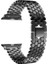 Apple Watch Uyumlu 6 40 mm Kordon Metal Bal Peteği Desen Renkli Kordon 30 Siyah 1