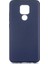 General Mobile GM20 Kılıf Premier Silikon Koruma+Nano Glass Lacivert 1