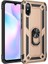 Xiaomi Redmi 9A Kılıf Tank Koruma Vega Standlı Yüzüklü Mıknatıslı Gold 1