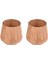 Gento - 2 Li Bambu Bardak 100 Ml (7 Cm) 1