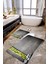 Bambu ve Taşlı 2'li Banyo Paspas Takımı MKTBP-061 60X100/50X60 1