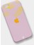 Apple iPhone 7 Uyumlu Premium Silikon Kılıf Dokulu Baskı Lemon Pembe 1