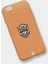 Apple iPhone 7 Uyumlu Premium Silikon Kılıf Dokulu Baskı Lemon Turuncu 1